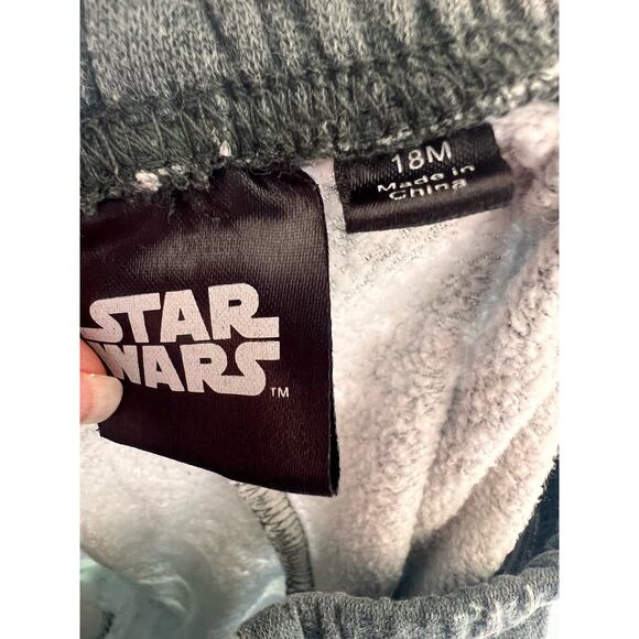 Star Wars Sweat Pants Baby 18 months Green Baby Yoda - Picture 3 of 3